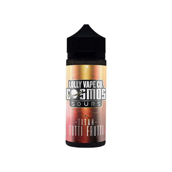 Lolly Vape Co Cosmos Sours 100ml Shortfill 0mg (80VG/20PG)