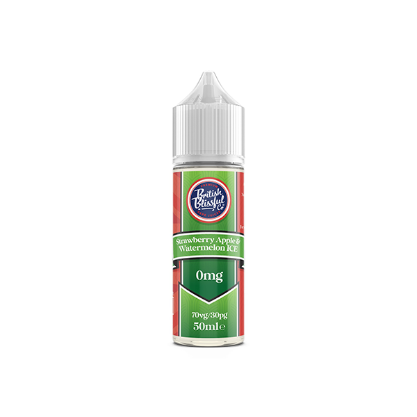 0mg British Blissful 50ml Shortfill (70VG/30PG)