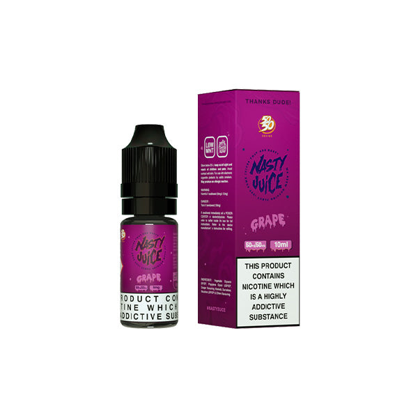 Nasty 50/50 18mg 10ml E-Liquids (50VG/50PG)