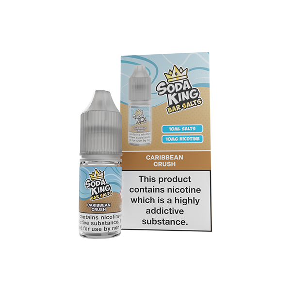 10mg Soda King Bar SALTS Nic Salts 10ml - (50VG/50PG)