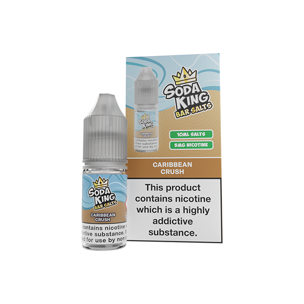 5mg Soda King Bar SALTS Nic Salts 10ml - (50VG/50PG)