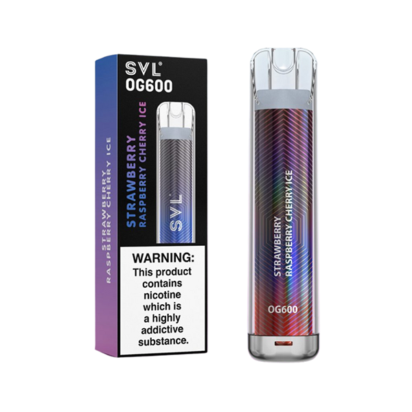 20mg SVL OG600 Disposable Vape 600 Puffs