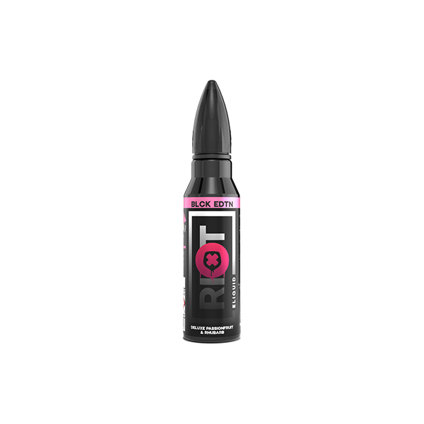 0mg Riot Squad Black Edition V2 2x 50ml Shortfill (70VG/30PG)