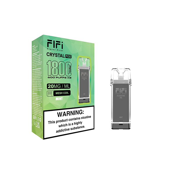 FLFI Crystal Replacement Pods 1800 Puffs 2ml